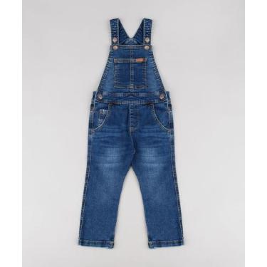 Imagem de Macacão infantil jeans - Bell 