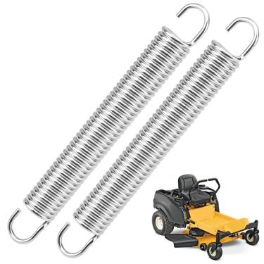 Imagem de LEAFLEX 2 peças de mola de extensão 732-04960 compatível com Troy-Bilt Craftsman Cub c-adet Colum-bia, Mus-Tang XP Bro-nco ZT Super RZT N KH 42 ZS6500 Z6000 tratores de grama e cortadores de grama