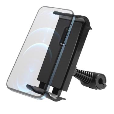 Imagem de NGHEY Suporte ajustável de 360° compatível com telefones SND tablets de 4 a 11 polegadas, com uma poderosa baioneta e almofada de silicone, perfeito para viagens rodoviárias, filmes e jogos no carro