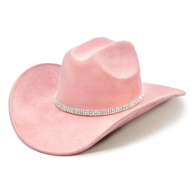 Imagem de Chapéu de caubói FLUFFY SENSE. Chapéu de cowboy para mulheres e homens