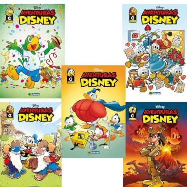 Imagem de Kit HQs Aventura Disney - Vol.15, Vol.16, Vol.23, Vol.39 e Vol.42 (5 V