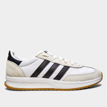 Imagem de Tênis Adidas Run 70 2.0 Masculino, Branco, Preto, 44