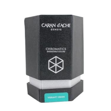 Imagem de Caran D'Ache Chromatics Tinta Para Caneta Tinteiro, Verde (Vibrant Green), 50 ml