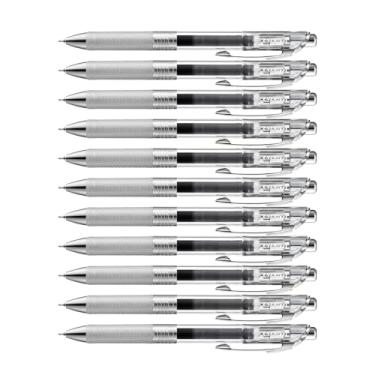 Imagem de Pentel Energel Pure BLN75TL-Cax Gel 12 Stück Black