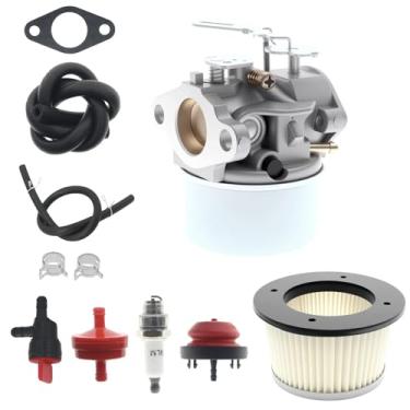Imagem de 640084B Carburetor for Tecumseh 632107A 632107 640084 640084A 4HP 5HP 521 Snow Blower HSSK40 HSSK50 HS50 LH195SA 5HP Engines Carb Kits