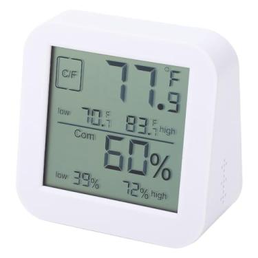 Imagem de Temporizador de Contagem Regressiva Relógio Medidor de Temperatura e Umidade Temporizador Multifuncional Com Botões de Configuração Fácil Celsius Fahrenheit Interruptor Barra de