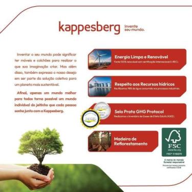 Imagem de Aparador Kappesberg 4 Portas 3d Branco 180cm