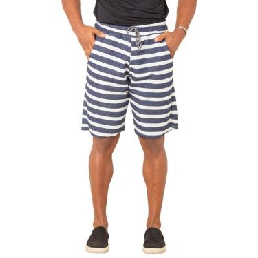 Imagem de Bermuda Masculina de Moletinho Listrada Boen Jeans-Masculino