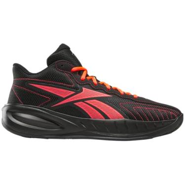 Imagem de Reebok Tênis unissex para adultos, Core Black/Neon Cherry/Core Black, 6.5 Women/5 Men