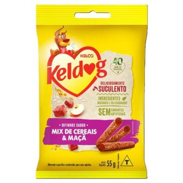 Imagem de PETISCO CACHORRO KELDOG 55g - MIX DE CEREAIS E MAÇA