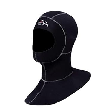 Imagem de Vaveren Touca de Neoprene com Ventilação para Surf e Caiaque, Costura Branca S