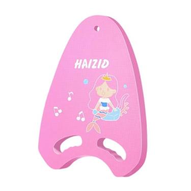 Imagem de Vaveren Prancha de natação de espuma EVA, prancha de natação com alças, de, de para equipes de e nadadores infantis, Sereia Rosa