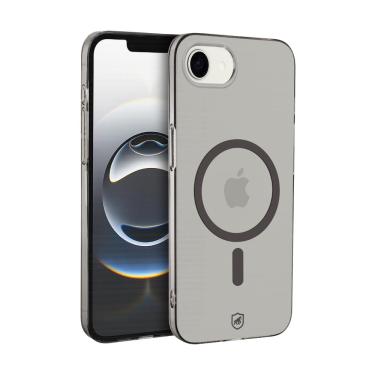 Imagem de Capa para iPhone 16E - Crystal Slim Magsafe - NÃO AMARELA - Titanium - Gshield