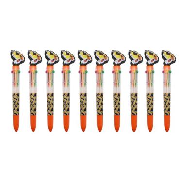 Imagem de Cheetos Caneta multicolorida em uma com topo, canetas coloridas fofas para escola de adolescentes, canetas esferográficas retráteis, lembrancinhas de festa, perfeitas para aniversários, 10 cores