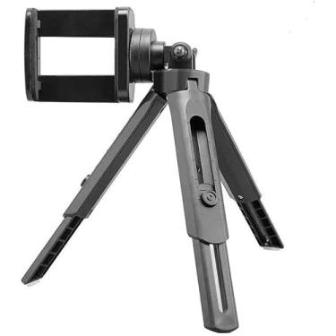Imagem de Mini Tripé de Mesa TriPod 15–28 cm – Suporte Universal 360° para Celular & Câmera