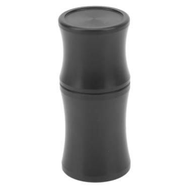 Imagem de Chiffonade Protetor de junta de taco de bilhar - plástico protetor de junta de bilhar preto, acessórios para taco de sinuca (3 dentes)