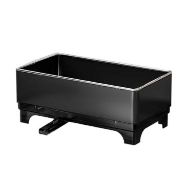 Imagem de Generic Porta-esponja, porta-pano de prato, bandeja para pia, organizador de pia para banheiro e lavabo, Preto