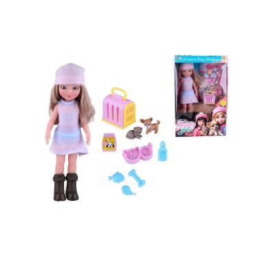 Imagem de Boneca Beverly Girls Pet Lover - BeeToys