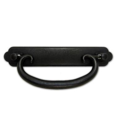 Imagem de Puxador Rustico Puxadores Metal Vintage Puxador Metal Preto - Telis Fe