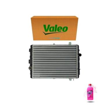 Imagem de Kit Radiador VW Gol 1.0 1.5 2.0 86>94 + Aditivo Radiador Visconde RV Extra Rosa