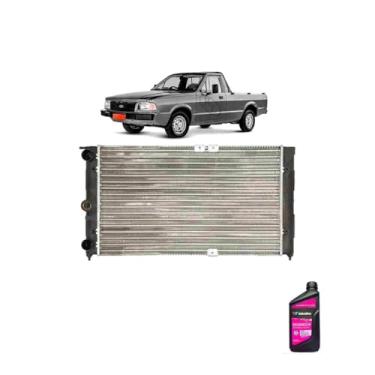 Imagem de Kit Radiador Ford Pampa 1.8 1994 + Aditivo Radiador Advanced Concentrado