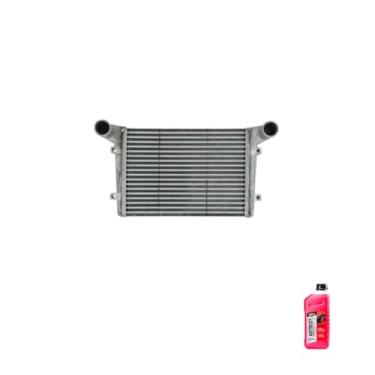 Imagem de Kit Radiador Interclimatizador Ford Cargo 815E/915E + Aditivo Radiador DNK Rosa Concentrado