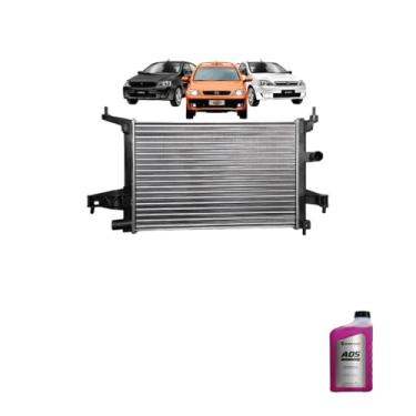 Imagem de Kit Radiador GM Corsa Classic 10> C/S AR + Aditivo Radiador A05 Pronto Uso