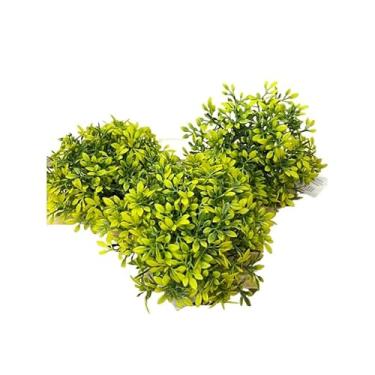 Imagem de kit 3 mini planta artificial meia (Kit 3 amarelo)