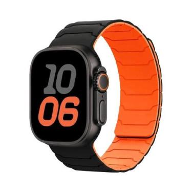 Imagem de Pulseira Magnética De Silicone Para Apple Watch Ultra 2 49mm 44mm 45mm