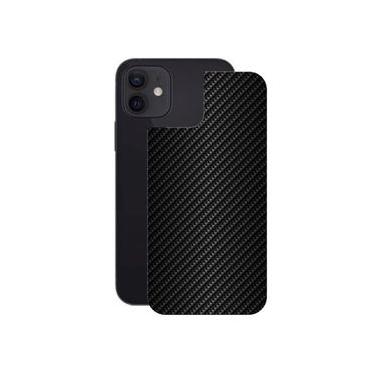 Imagem de Película iPhone 12 - Traseira Fibra Carbono Preta- Gshield