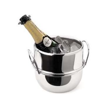 Imagem de Balde para Champanhe Forma 2015/NQ em Aço Inox – 4 L Inox