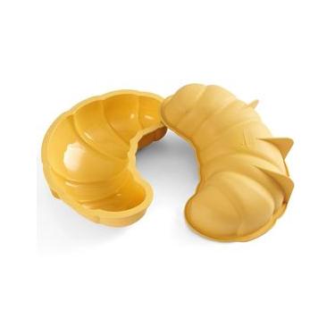 Imagem de Forma Croissant Molde de Silicone Confeitaria Silikomart