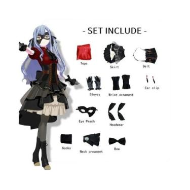 Imagem de Fantasia De Carnaval Cosplay Da Mulher BanG Dream Sakiko Togawa Wakaba