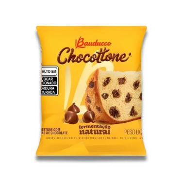 Imagem de Mini Chocotone Bauducco Gotas De Chocolate 80G
