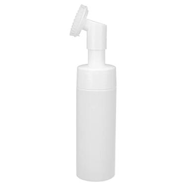 Imagem de Cryfokt Garrafa de Espuma de Mousse Branca Vazia Com Boca Em Espiral, Design de Grande Diâmetro, Fundo Redondo para Estabilidade, Adequada para Limpeza Facial Diária (#13)