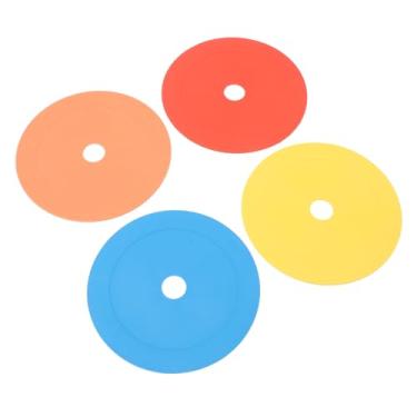 Imagem de Ymiko Discos de Treinamento de Meta TPE Ajustáveis ​​para Futebol, Hóquei e Beisebol Melhoram a Precisão do Chute e a Velocidade de Reação Com Conjunto Portátil de Prática de Tiro Ao Alvo