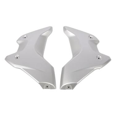 Imagem de RiToEasysports Tampa do Radiador para R1250GS 2018-2023, Painel Lateral de Carenagem do Radiador de Motocicleta de Plástico ABS Com Design à Prova de Calor, Proteção Frontal Protege contra Detritos