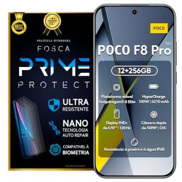 Imagem de Película Hidrogel Frontal Mi Poco F8 Pro transparente/Fosca (FOSCA)