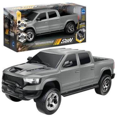 Imagem de Carrinho Pick-Up Infantil Grande 42cm Ajuste de Altura Nas Rodas Com R