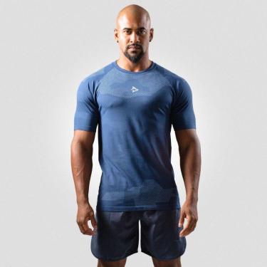 Imagem de Camiseta Apex Dry Middle Lupus Sem costura Alpha Co-Masculino
