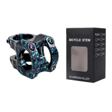 Imagem de Mesa de guidão ajustável para bicicleta de estrada e mountain bike, com ajuste de altura, 31,8 mm e 35 mm.(Style K)