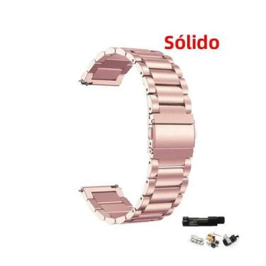 Imagem de Pulseira De Aço Inoxidável De 22mm 20mm Para Amazfit GTR Stratos GTS 4