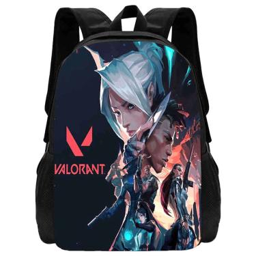 Imagem de Mochila Valorants Anime School Bag Cartoon Student L Oxford