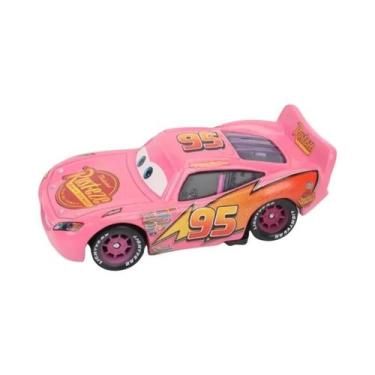 Imagem de Brinquedo Lightning McQueen Disney Pixar Cars 155 Metal Diecast Presen
