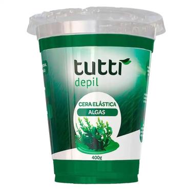 Imagem de Cera Depilatória Tutti Elástica Copo Algas 400g