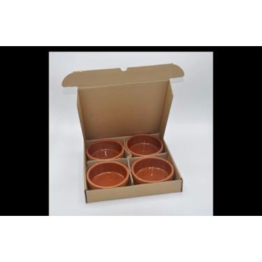 Imagem de Areste Conjunto de 6 panelas de argila mexicana – Panelas, tigelas, pratos e pratos de servir de terracota – louça de barro espanhola para assar, iogurte, Kheer, carne, legumes – Cazuelas Mexicana