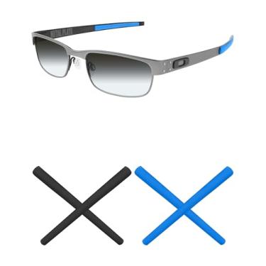 Imagem de Mryok – Opções de substituição para óculos de sol Oakley, Sky Blue & Black, One Size