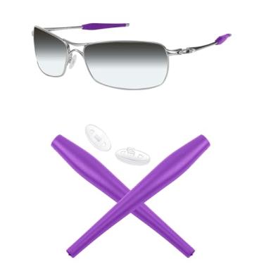 Imagem de Mryok Orelhas de substituição para óculos de sol Oakley Crosshair 2.0 OO4044 - Roxo