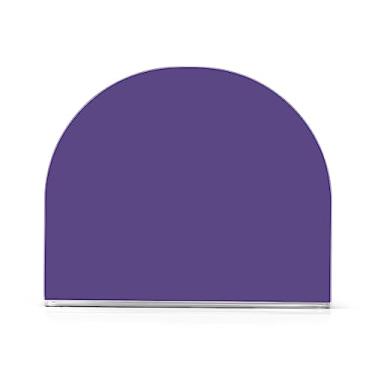 Imagem de Organizador de guardanapo acrílico violeta, suporte de guardanapo de toalha em forma de U, suporte de toalha de papel para banheiro, porta-guardanapos de jantar