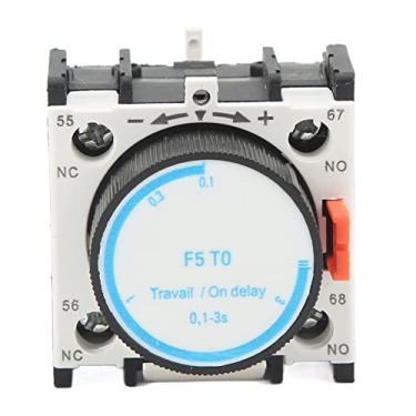 Imagem de Acouto Relé de Retardo 1NO 1NC Time ON Bloco de relé para Automação Em Máquinas e Veículos